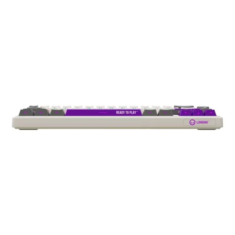 Lorgar KBP70MW Pro Wireless Mechanical Gaming Keyboard Beige LRG-KBP70MW-RT-US