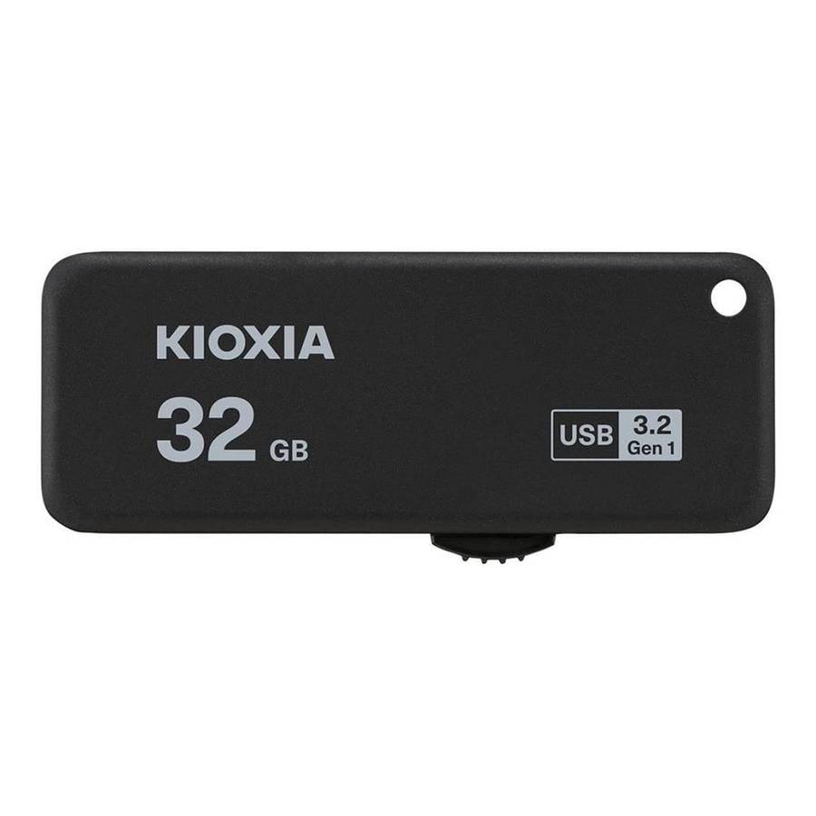 Kioxia U365 TransMemory 32GB Type-A USB Flash Drive Black LU365K032GG4