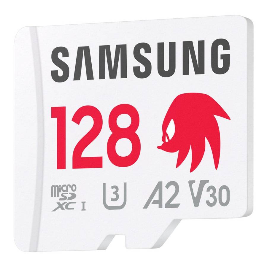 Samsung Pro Plus Sonic the Hedgehog Memory Card 128GB MicroSDXC UHS-I Class 10 MB-MD128SA/LC1