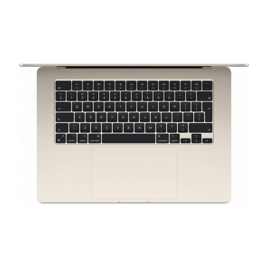 Apple MacBook Air 15.3-inch Retina Laptop - Apple M3 256GB SSD 16GB RAM macOS Starlight