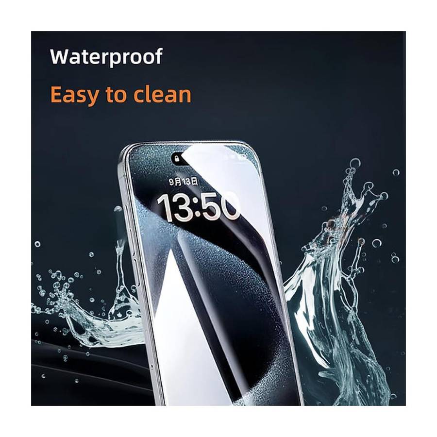 Tuff-Luv 2.5D Tempered Glass Screen Protector for Apple iPhone 16 Pro Max Clear MF3669