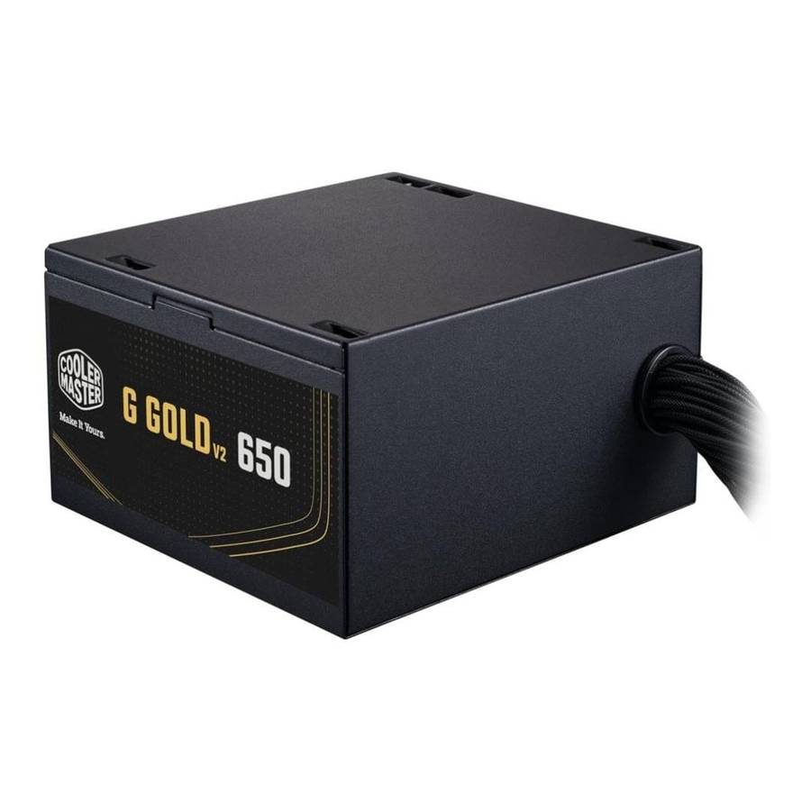 Cooler Master G Gold 650 V2 650W 80 Plus Gold ATX Power Supply MPE-6502-ACAAG