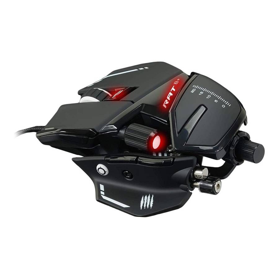 Mad Catz R.A.T. 8+ Optical Wired Gaming Mouse MR05DCINBL000-0