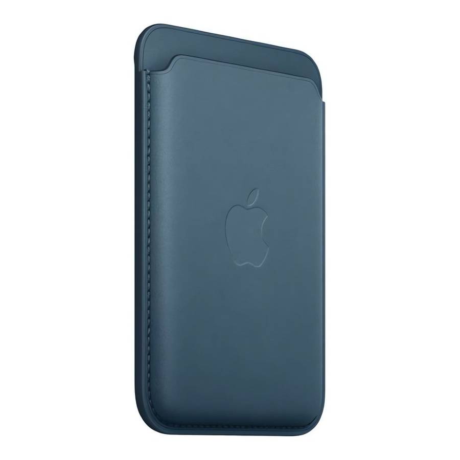 Apple iPhone FineWoven Pacific Blue Wallet with MagSafe Support