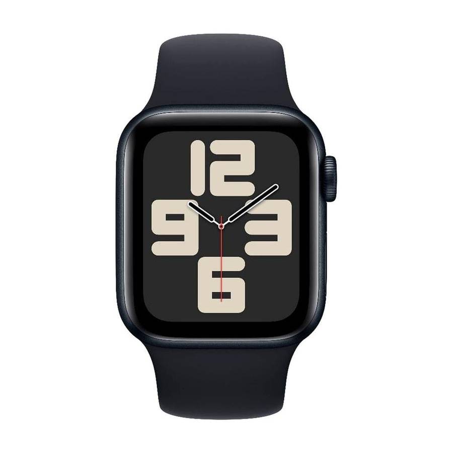 Apple Watch SE GPS 40mm Midnight Aluminium Case with Midnight Sport Band S/M