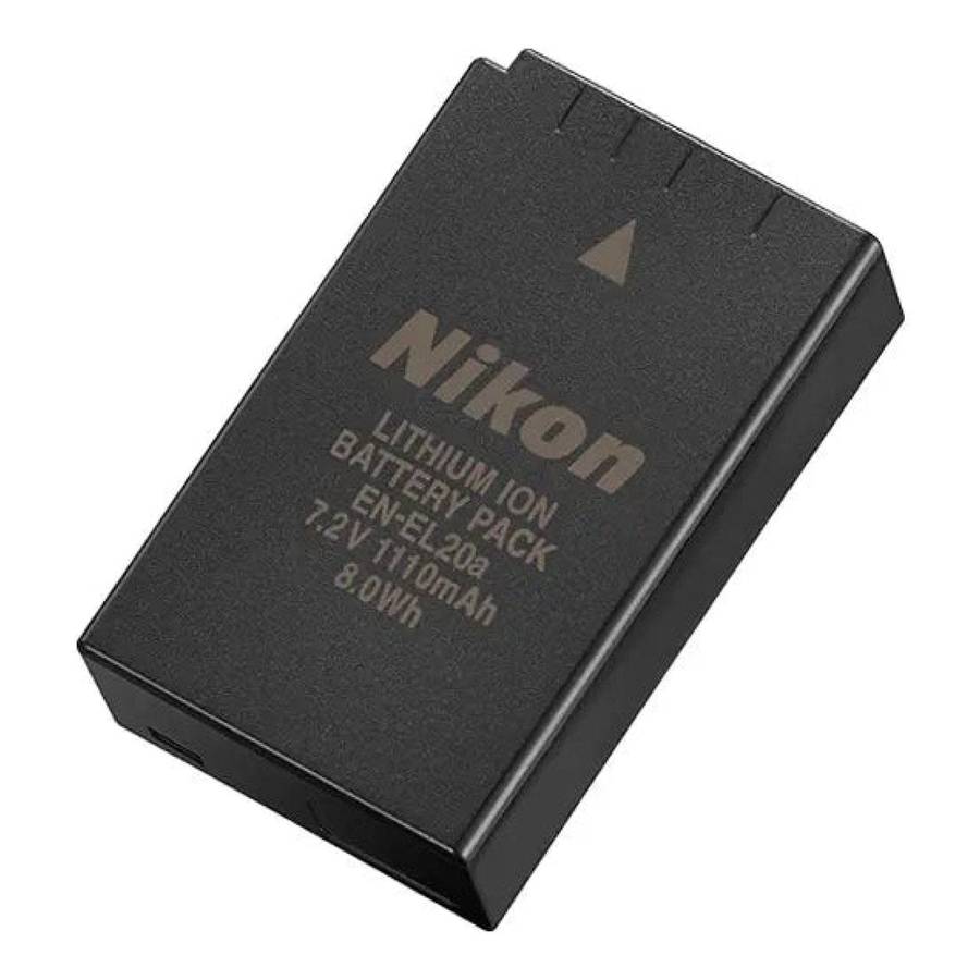 Nikon EN-EL20A 1110mAh 7.2V Rechargeable Lithium-Ion Battery Pack NIACENEL20A