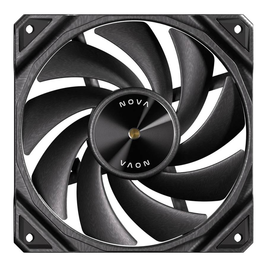 Antec NOVA 120 PWM Fan with Speed Controller - Black