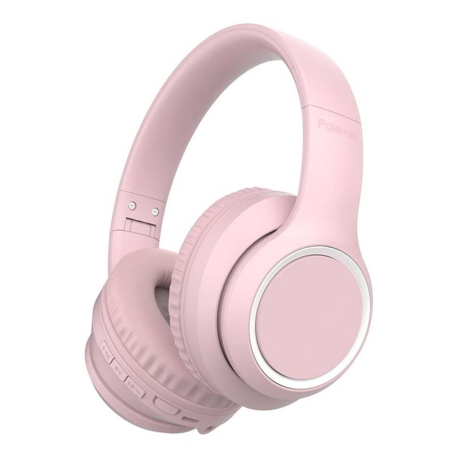 Polaroid PBH7002 Wireless Noise-Cancelling Headset Pink