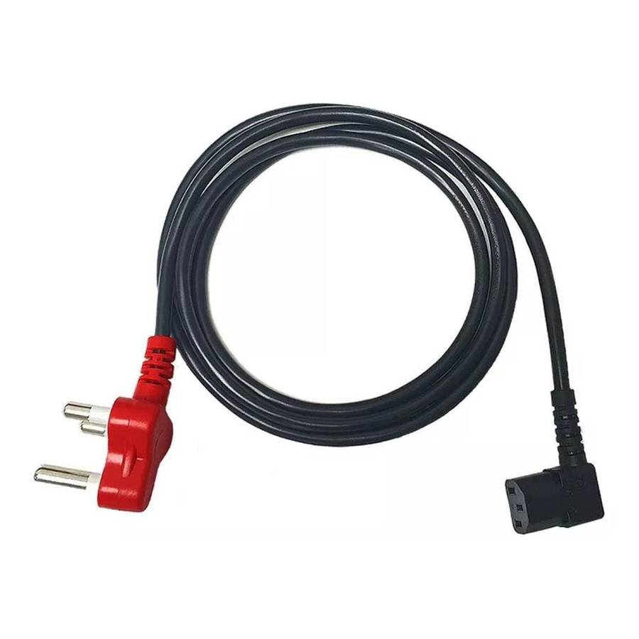 Scoop Right Angled IEC Dedicated Power Cable 1.8m POW-DR