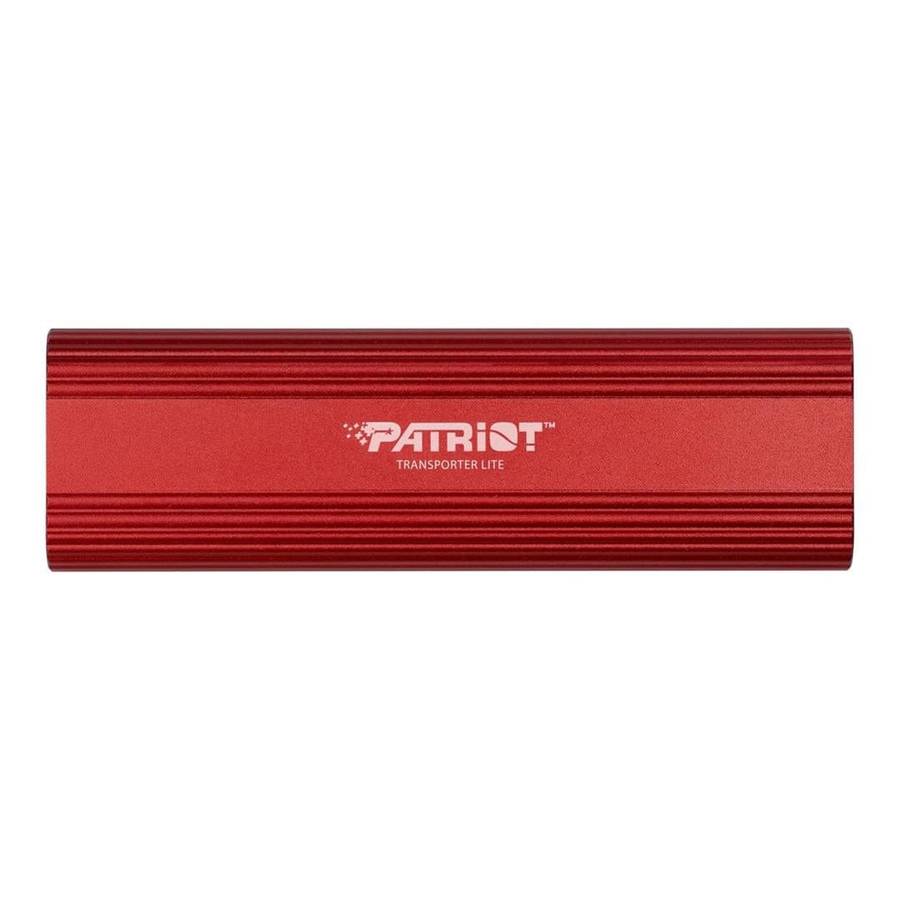 Patriot Transporter Lite 512GB Type-C External SSD Red PTPL512GPEC