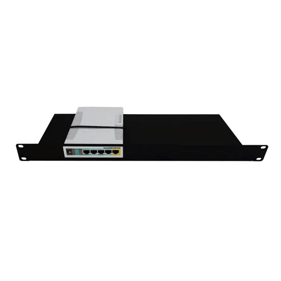 Scoop 19-inch Rack Mount Tray for MikroTik HEX & hAP Series RB-RMTRAY