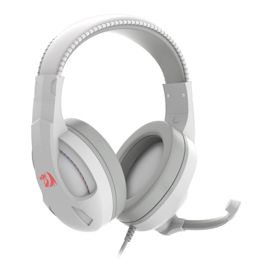 Redragon H211 Cronus Surround Sound RGB Wired Gaming Headset White RD-H211W-RGB