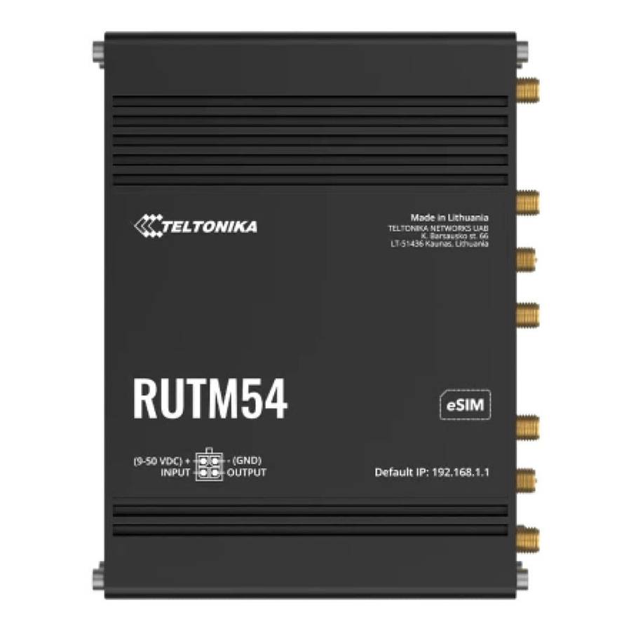 Teltonika RUTM54 5G Industrial Router with Telit Modem