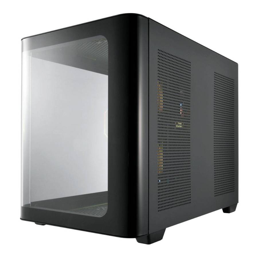 FSP S380-BA ARGB M-ATX Mid-Tower Gaming PC Case Black