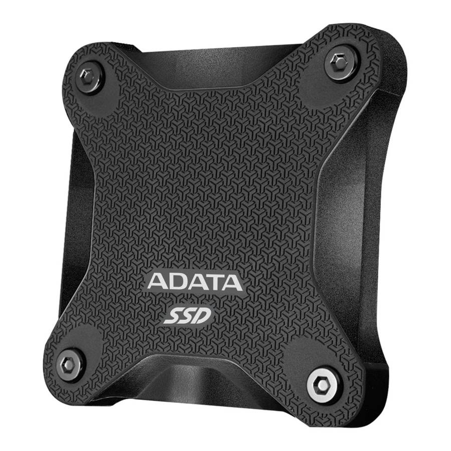 ADATA SD620 512GB Micro-USB-B 3.2 Black External SSD SD620-512GCBK