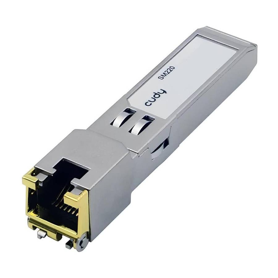 Cudy SM220 SFP to RJ45 Gigabit Ethernet Transceiver Module