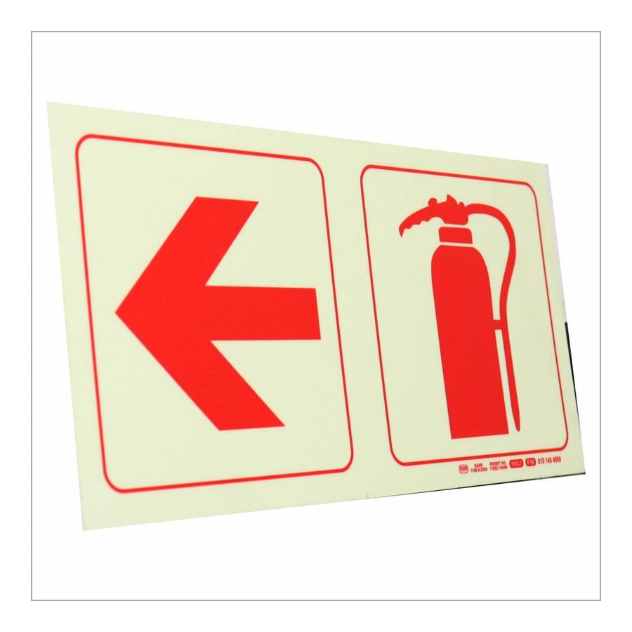 Parrot 190mm Photoluminescent Safety Sign SNP19F16