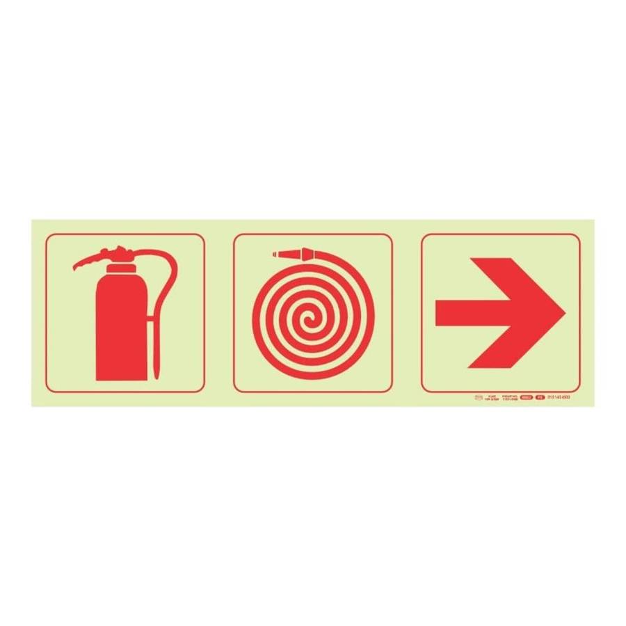 Parrot 190mm Photoluminescent Safety Sign SNP19F6