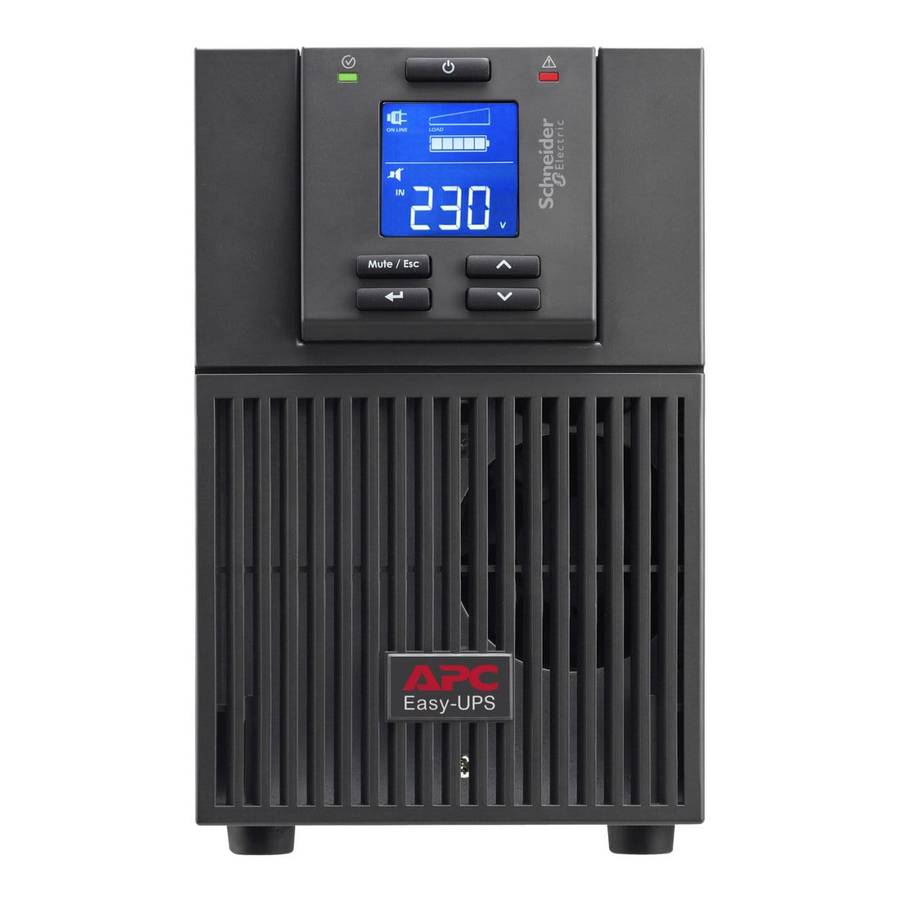APC SRV2KI uninterruptible power supply (UPS) Double-conversion (Online) 2 kVA 1600 W 4 AC outlet(s)