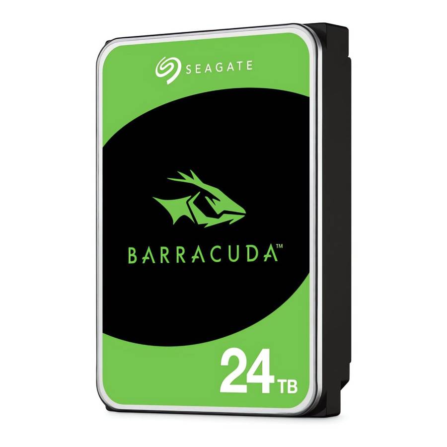 Seagate Barracuda 3.5-inch 24TB Serial ATA Internal Hard Drive ST24000DM001