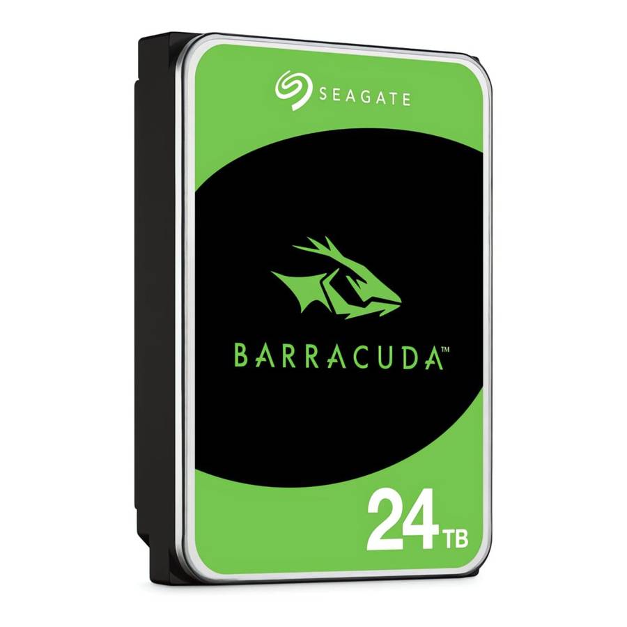 Seagate Barracuda 3.5-inch 24TB Serial ATA Internal Hard Drive ST24000DM001