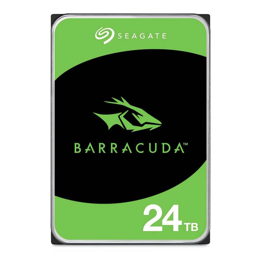 Seagate Barracuda 3.5-inch 24TB Serial ATA Internal Hard Drive ST24000DM001