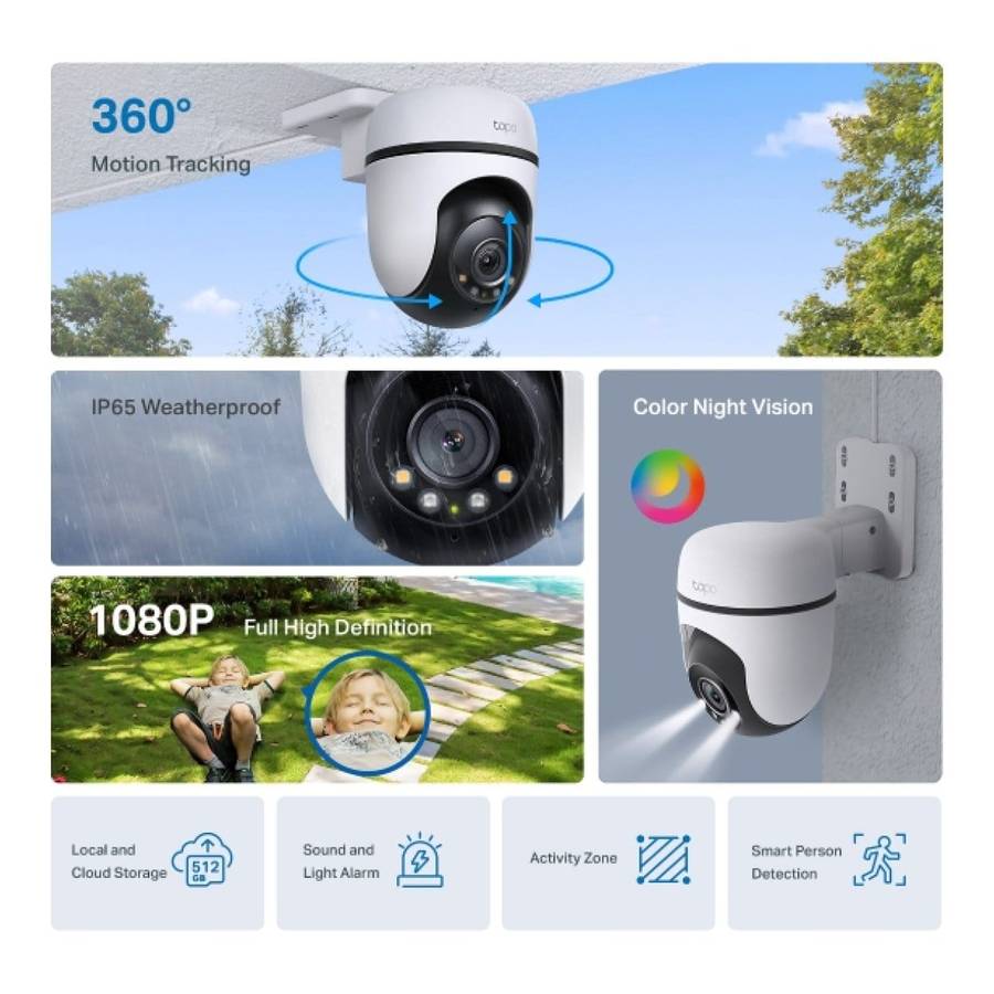 TP-Link Tapo C500 Outdoor Pan and Tilt Security Wireless Camera