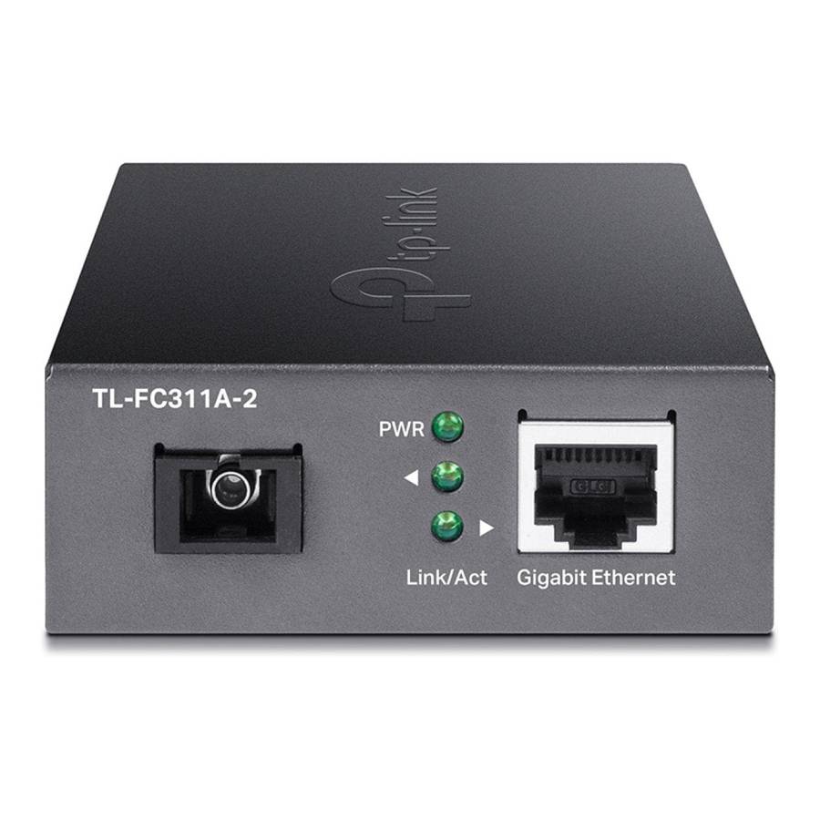 TP-Link Omada TL-FC311A-2 Gigabit WDM Media Converter