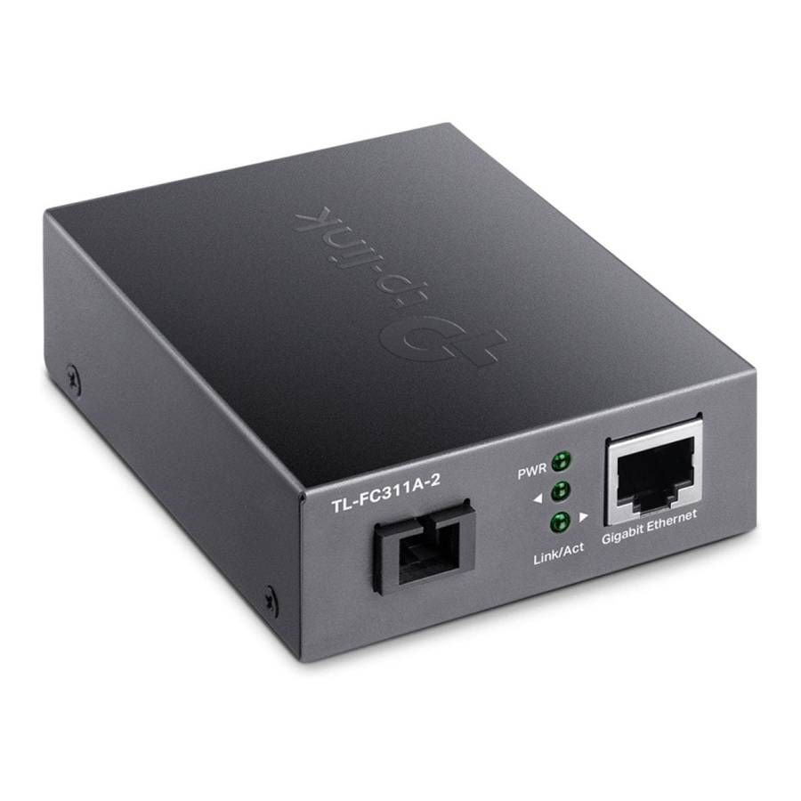 TP-Link Omada TL-FC311A-2 Gigabit WDM Media Converter