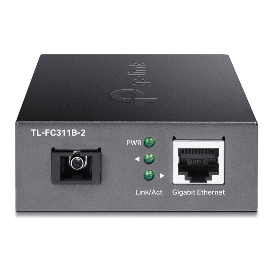 TP-Link Omada TL-FC311B-2 Gigabit WDM Media Converter