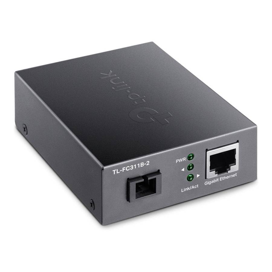 TP-Link Omada TL-FC311B-2 Gigabit WDM Media Converter