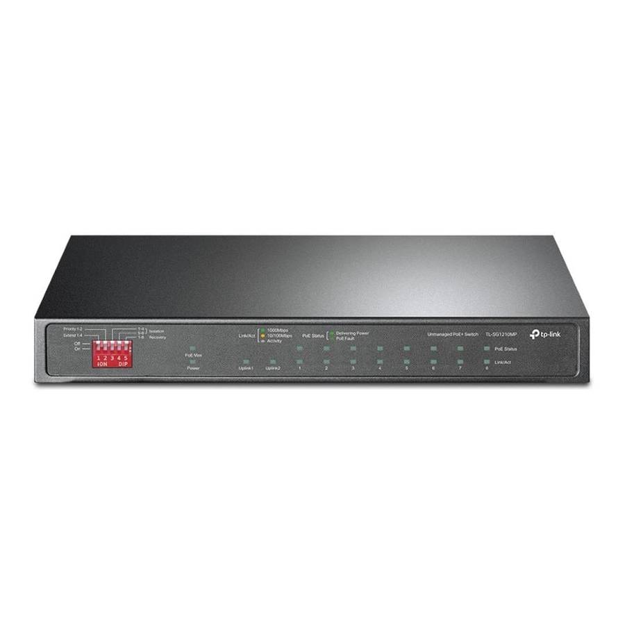 TP-Link TL-SG1210MP 10-port Gigabit PoE Unmanaged Switch