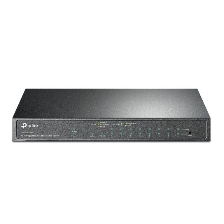 TP-Link TL-SG1210MPE 10-port Gigabit Easy Smart Switch with 8-port PoE+