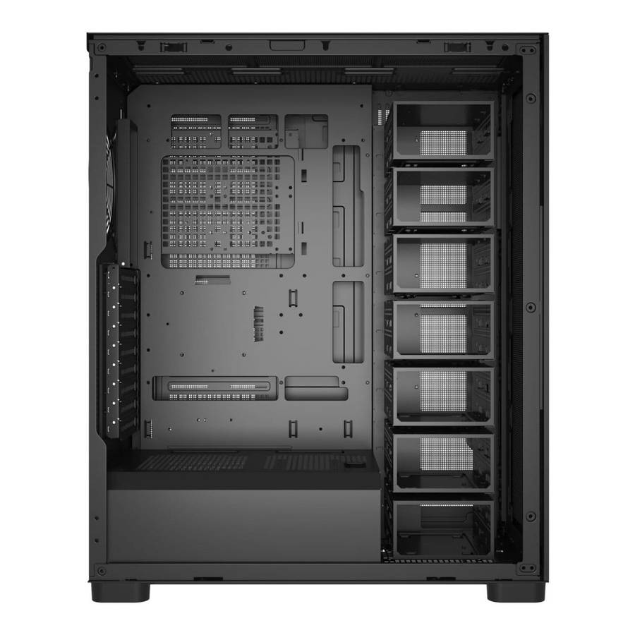 FSP U660 ATX Full Tower Black Desktop PC Case U660-B