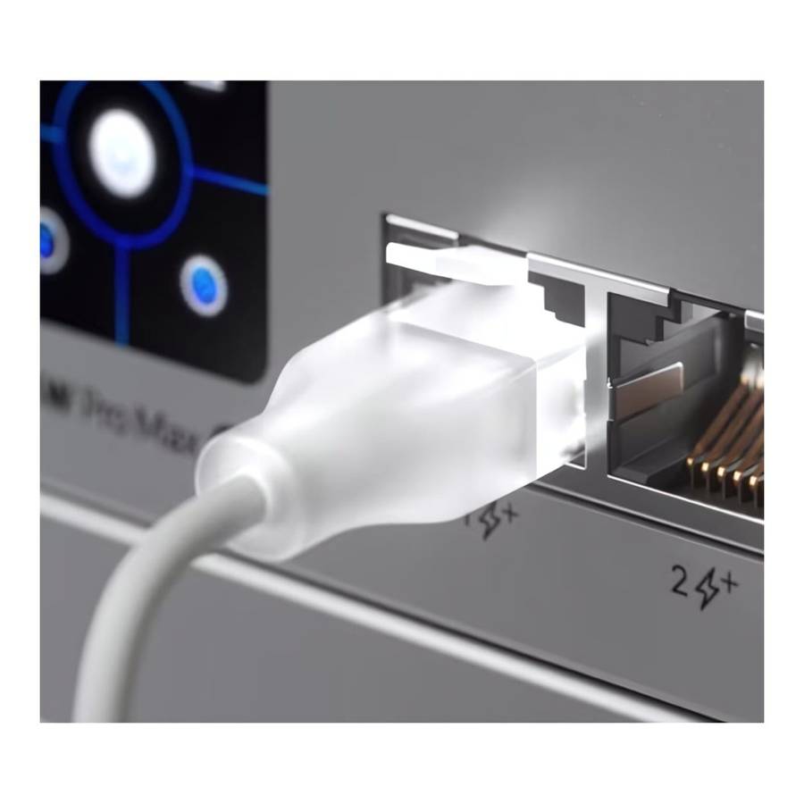 Ubiquiti UniFi 5m Etherlighting Patch Cable White UACC-CABLE-PATCH-EL-5M-W