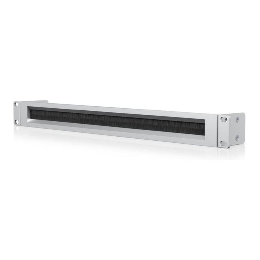 Ubiquiti Rack Mount OCD Panel 1 RU - Brushed UACC-RACK-PANEL-BRUSH-1U