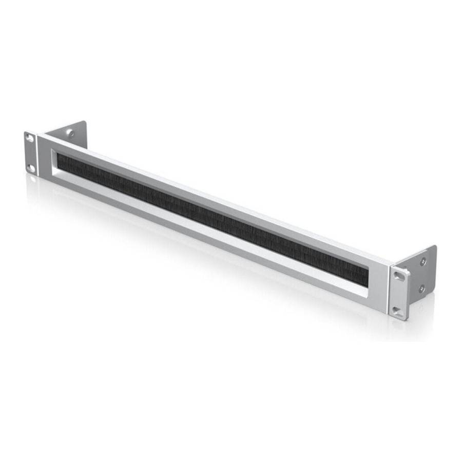 Ubiquiti Rack Mount OCD Panel 1 RU - Brushed UACC-RACK-PANEL-BRUSH-1U