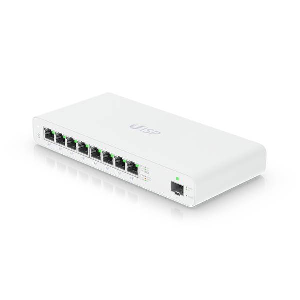 Ubiquiti UISP-S 8-port Gigabit PoE 110W 1SFP Managed Switch