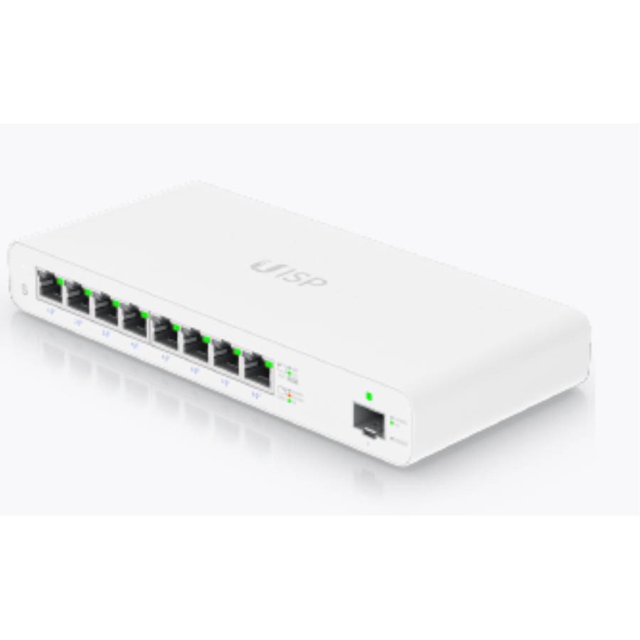Ubiquiti UISP-S 8-port Gigabit PoE 110W 1SFP Managed Switch