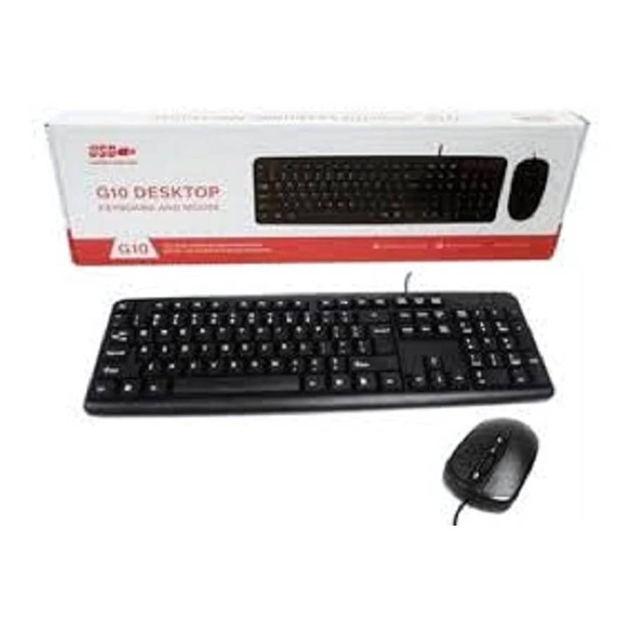 UniQue G11 Gaming Wired USB Keyboard And Ergonomic RGB USB Wired Mouse Combo UNIG11