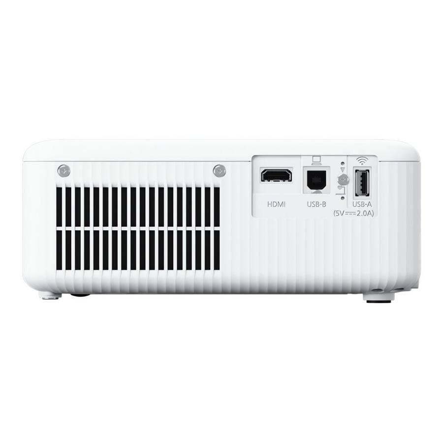 Epson CO-WX02 Data Projector WXGA 3000 ANSI Lumens Standard Throw 3LCD 1200x800 Projector White V...