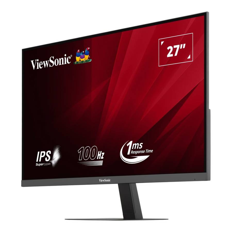 ViewSonic VA2708 27-inch 2560 x 1440p QHD 16:9 100Hz 1ms LED IPS Monitor VA2708-2K-MHD
