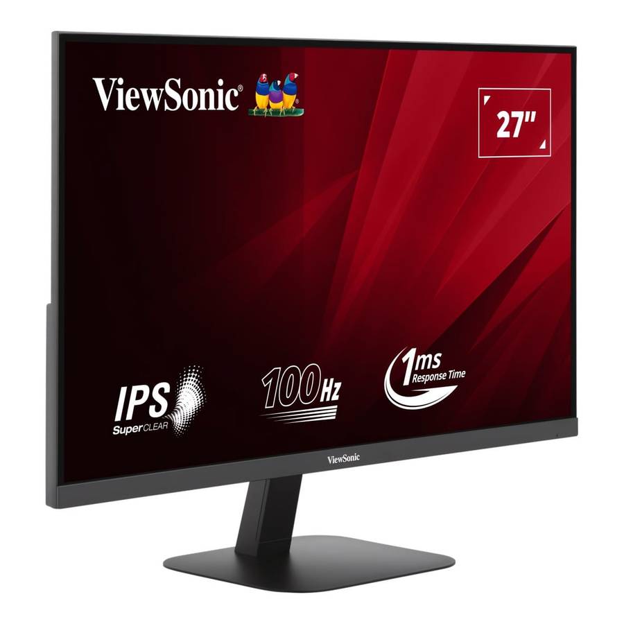 ViewSonic VA2708 27-inch 2560 x 1440p QHD 16:9 100Hz 1ms LED IPS Monitor VA2708-2K-MHD