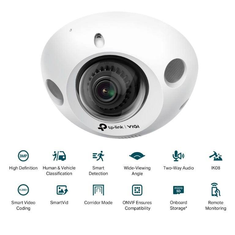TP-Link Vigi C230I Mini(2.8mm) 3MP IR Dome Network Camera
