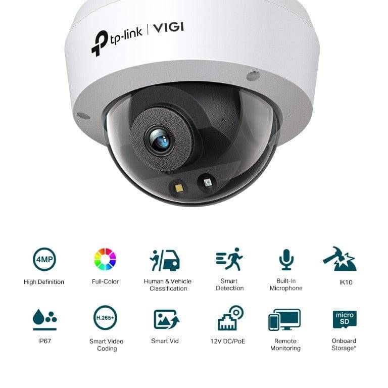 TP-Link Vigi C240(2.8mm) 4MP Full-Color Dome Network Camera