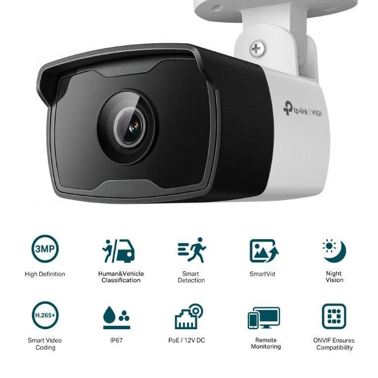 TP-Link Vigi C330I(4mm) 3MP Outdoor IR Bullet Network Camera