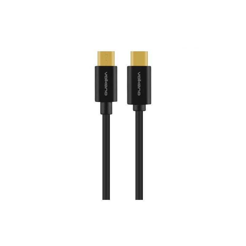 Volkano Connect C Series Type-C to Micro USB Cable 0.75m Black VK-20198-BK