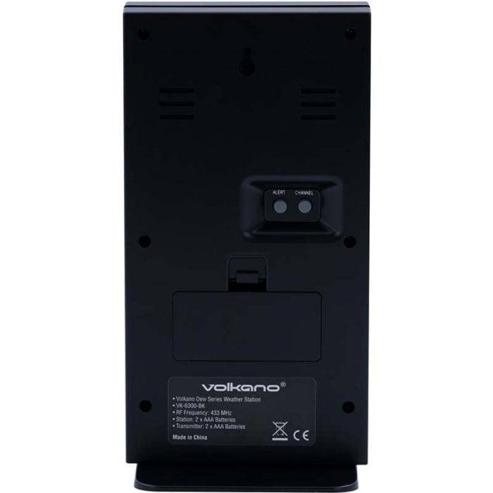 Volkano Dew Series Wireless Home Weather Station Black VK-6300-BK