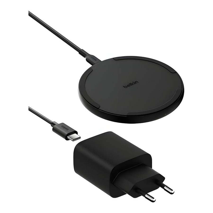 Belkin 15W Wireless Qi Charging Pad Black WIA012KQBK