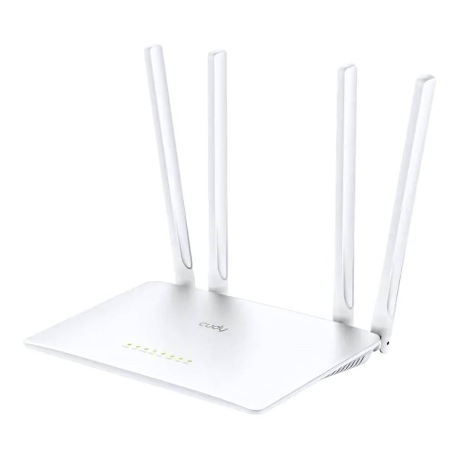 Cudy WR1200E Wireless Router - Dual-band 2.4GHz and 5GHz Gigabit Ethernet White